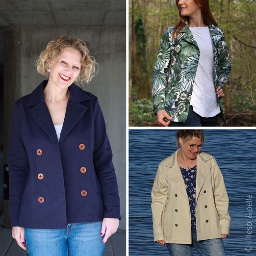Trenchjacke - Jola - Schnittmuster eBook