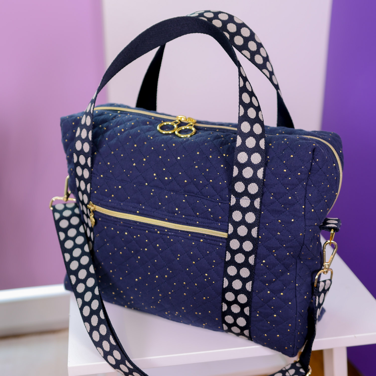 Sangle - Pois - au mètre-1 Sangle - Pois - au mètre-1