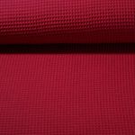 Nid d'abeille Lotta - Uni Rouge
