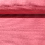 Nid d'abeille  Lotta - Uni Rose foncé