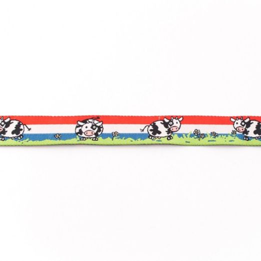 Ruban tissé Petite vache 15mm Ruban tissé Petite vache 15mm