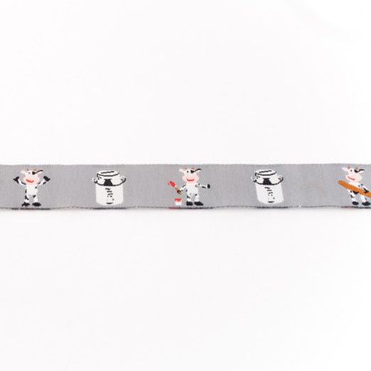 Ruban tissé Laiterie 15mm Ruban tissé Laiterie 15mm