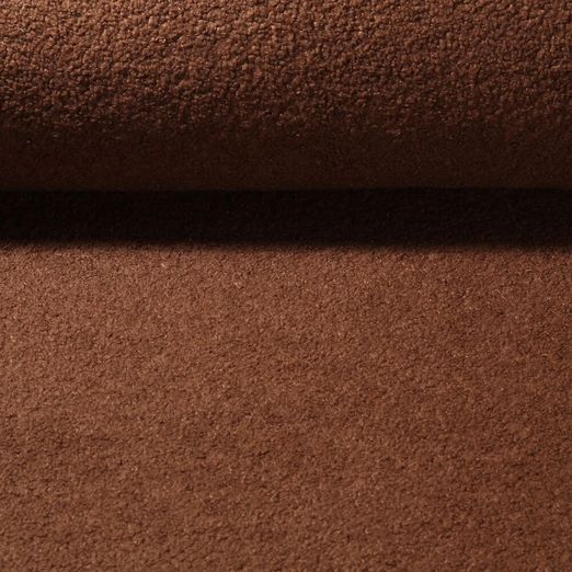 Mantelstoff Rufus - Wool Deluxe Boucle Rost