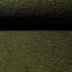 Mantelstoff Rufus - Wool Deluxe Boucle Waldgrün
