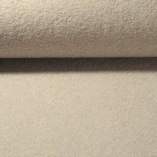 Tissu manteau Rufus - Wool Deluxe Bouclette Beige