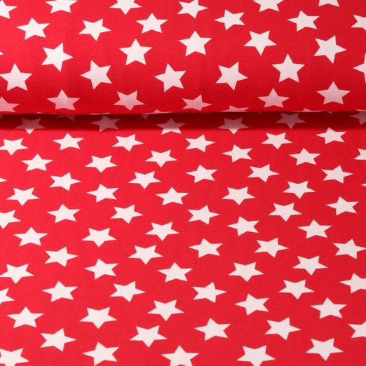 Jersey - Große Sterne Rot