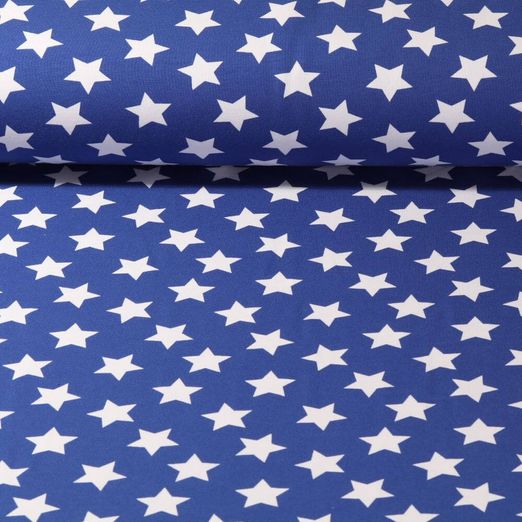 Jersey - Große Sterne Royalblau