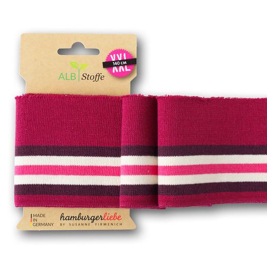 Cuff Me College par Albstoffe tricoté blanc crème