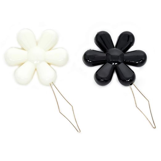 Outil d'aide à l'enfilage - Fleur - 2 pièces Outil d'aide à l'enfilage - Fleur - 2 pièces