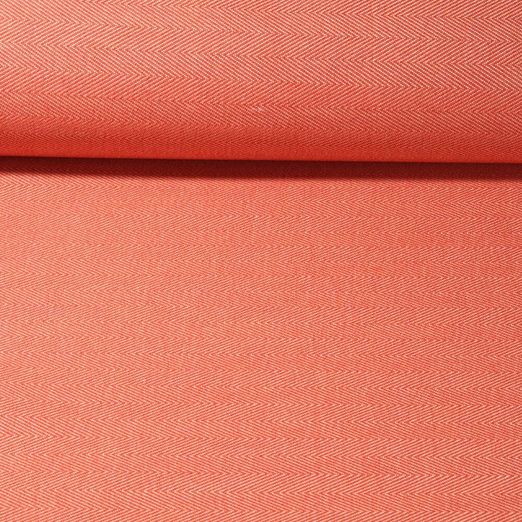 Tissu d´extérieur Romy - Revêtement téflon Jacquard Chevrons Melon