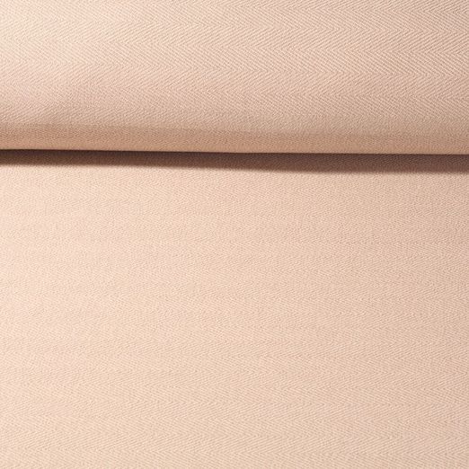 Outdoorstoff Romy - Teflonbeschichtet Jacquard Fischgrät Beige