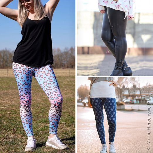 Leggings - Arizona - Schnittmuster eBook Leggings - Arizona - Schnittmuster eBook