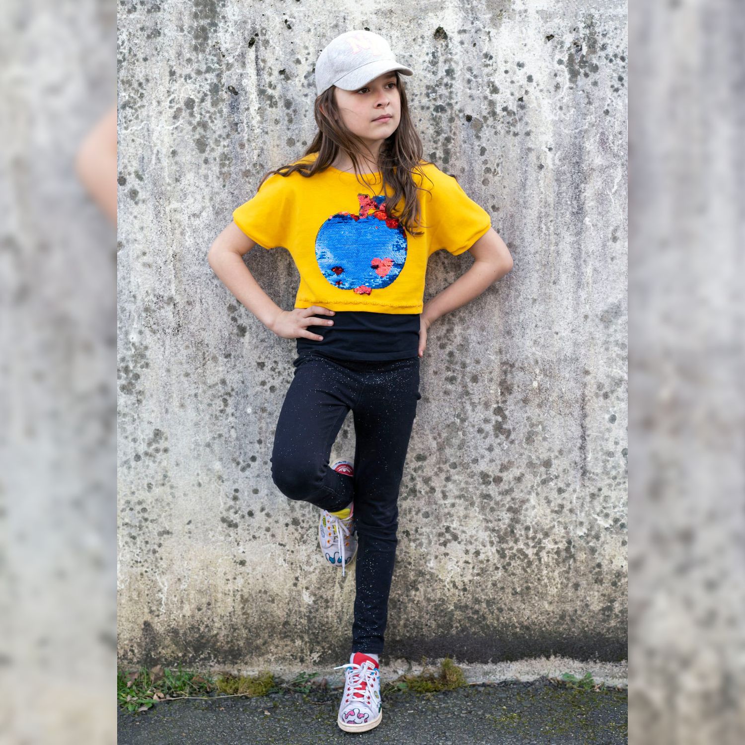Cropshirt - Cara Kinder - Schnittmuster eBook-7 Cropshirt - Cara Kinder - Schnittmuster eBook-7