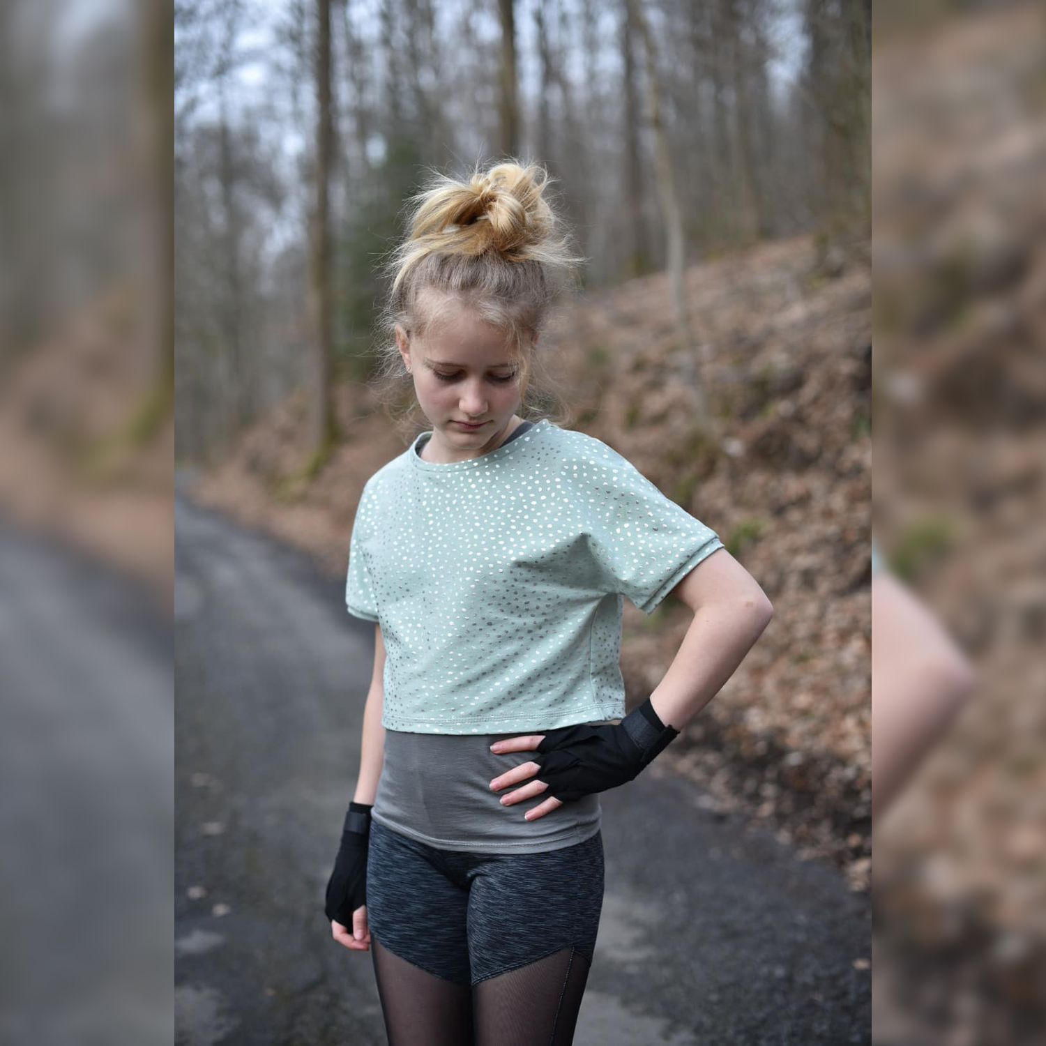 Cropshirt - Cara Kinder - Schnittmuster eBook-9 Cropshirt - Cara Kinder - Schnittmuster eBook-9