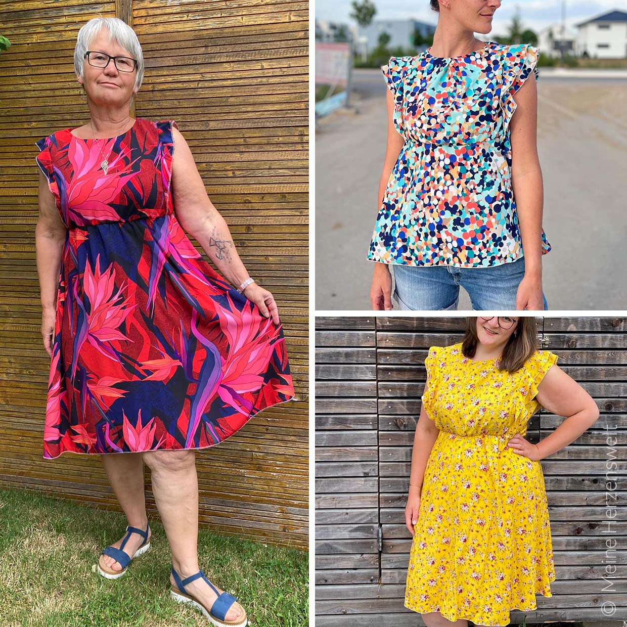 Kleid - Melba - Schnittmuster eBook-0 Kleid - Melba - Schnittmuster eBook-0