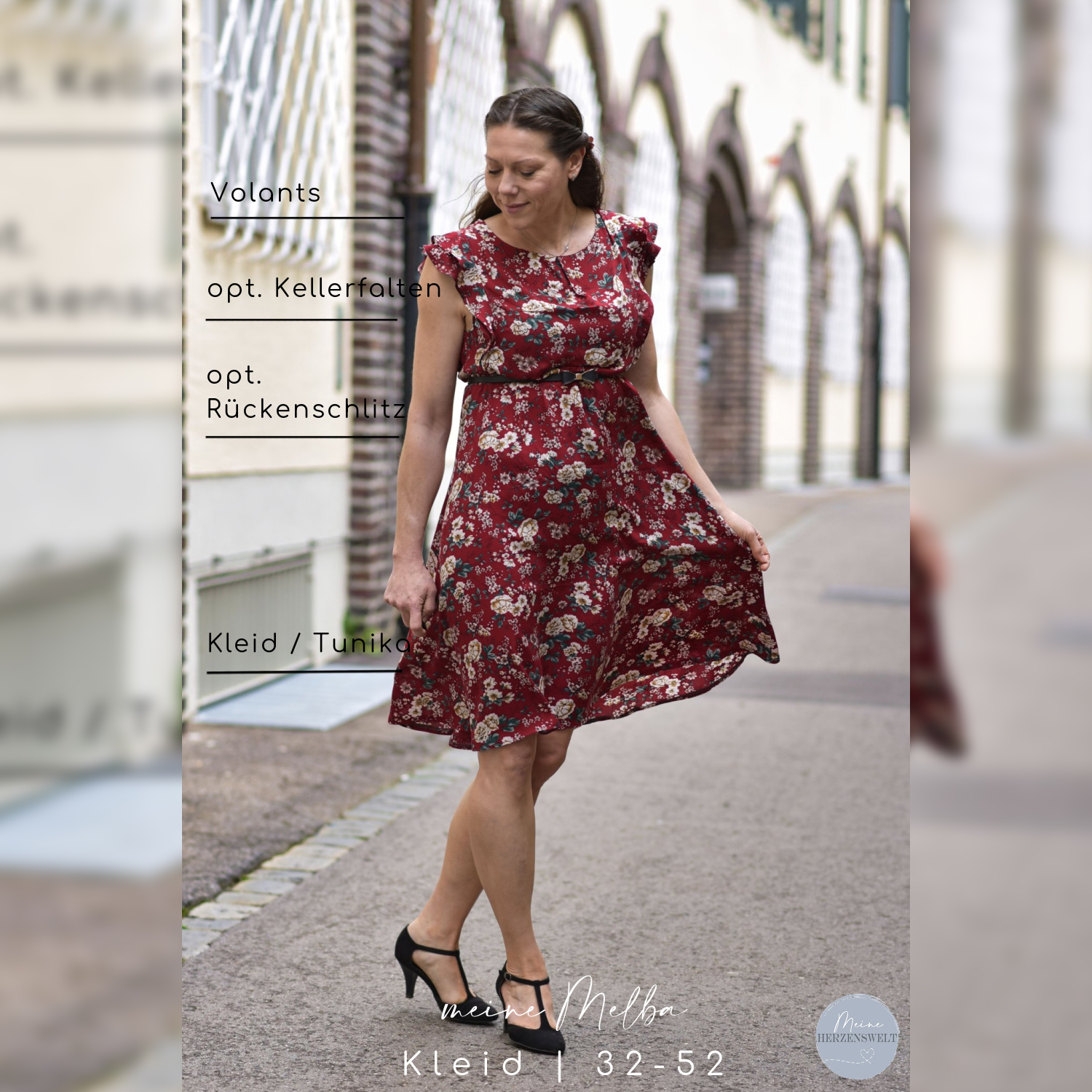 Kleid - Melba - Schnittmuster eBook-3 Kleid - Melba - Schnittmuster eBook-3