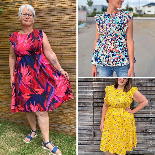 Kleid - Melba - Schnittmuster eBook Kleid - Melba - Schnittmuster eBook