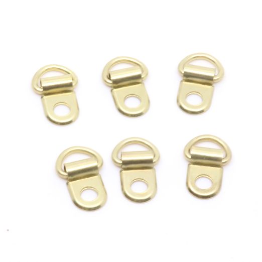 Oeillets de suspension pour vis chicago - Or - 6 pièces