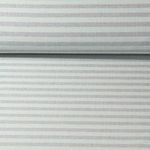 Outdoorstoff Ron - Teflonbeschichtet Jacquard Streifen 10mm Türkis Blau Melange