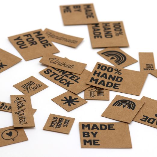 SnapPap Label Bogen - Handmade