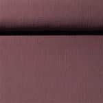 Bio Musselin Marius - Aubergine