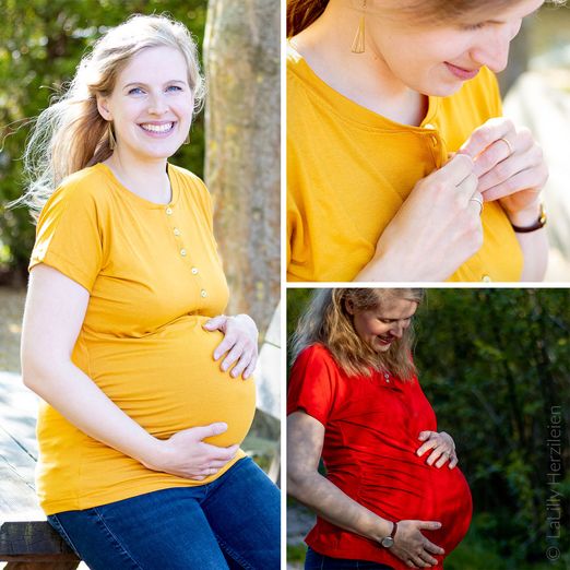 Umstandsshirt - Mama Ona - Schnittmuster eBook Umstandsshirt - Mama Ona - Schnittmuster eBook