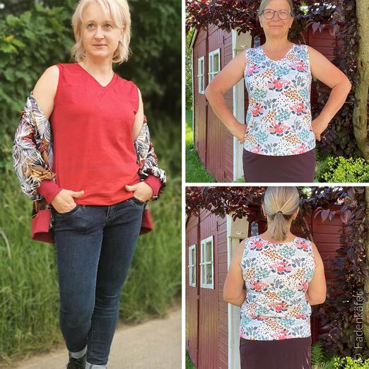 Basic Top Damen - Schnittmuster eBook