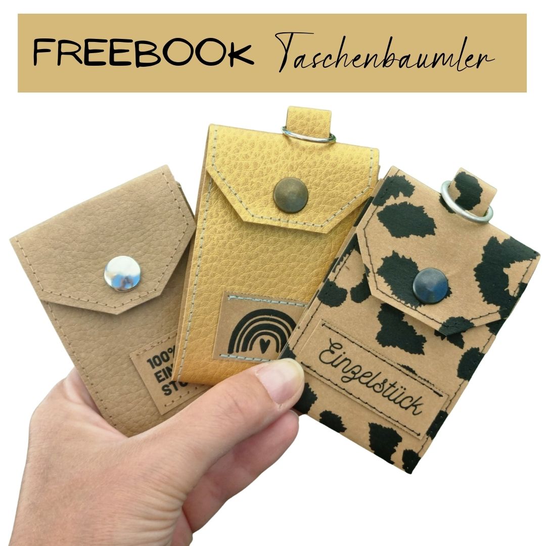 Freebook - Kleiner Taschenbaumler - Schnittmuster eBook-1 Freebook - Kleiner Taschenbaumler - Schnittmuster eBook-1