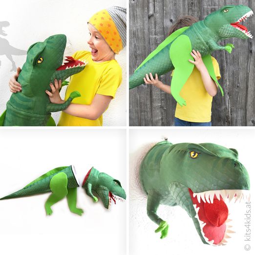Schultüte - Dino-Schultüte Scharfzahn - Schnittmuster eBook