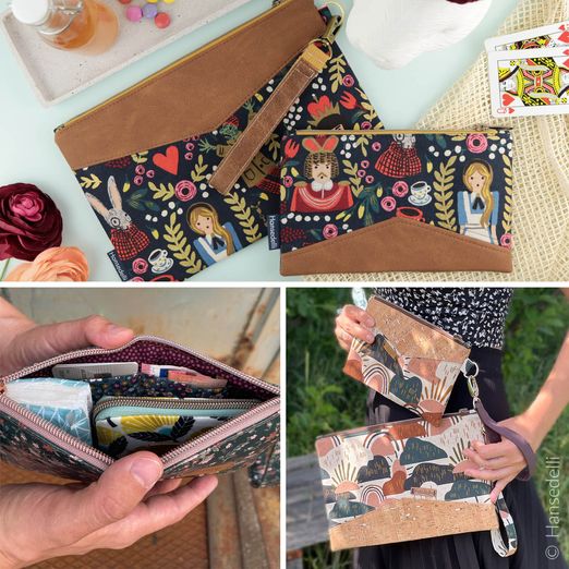 Clutch & Pouch - Vari - Schnittmuster eBook