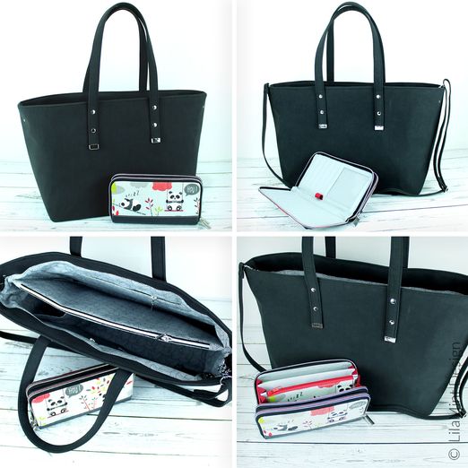 Kombi-eBook - Geldbörse TENNESSEE16 und BusinessBag ALABAMA22 - Schnittmuster eBook