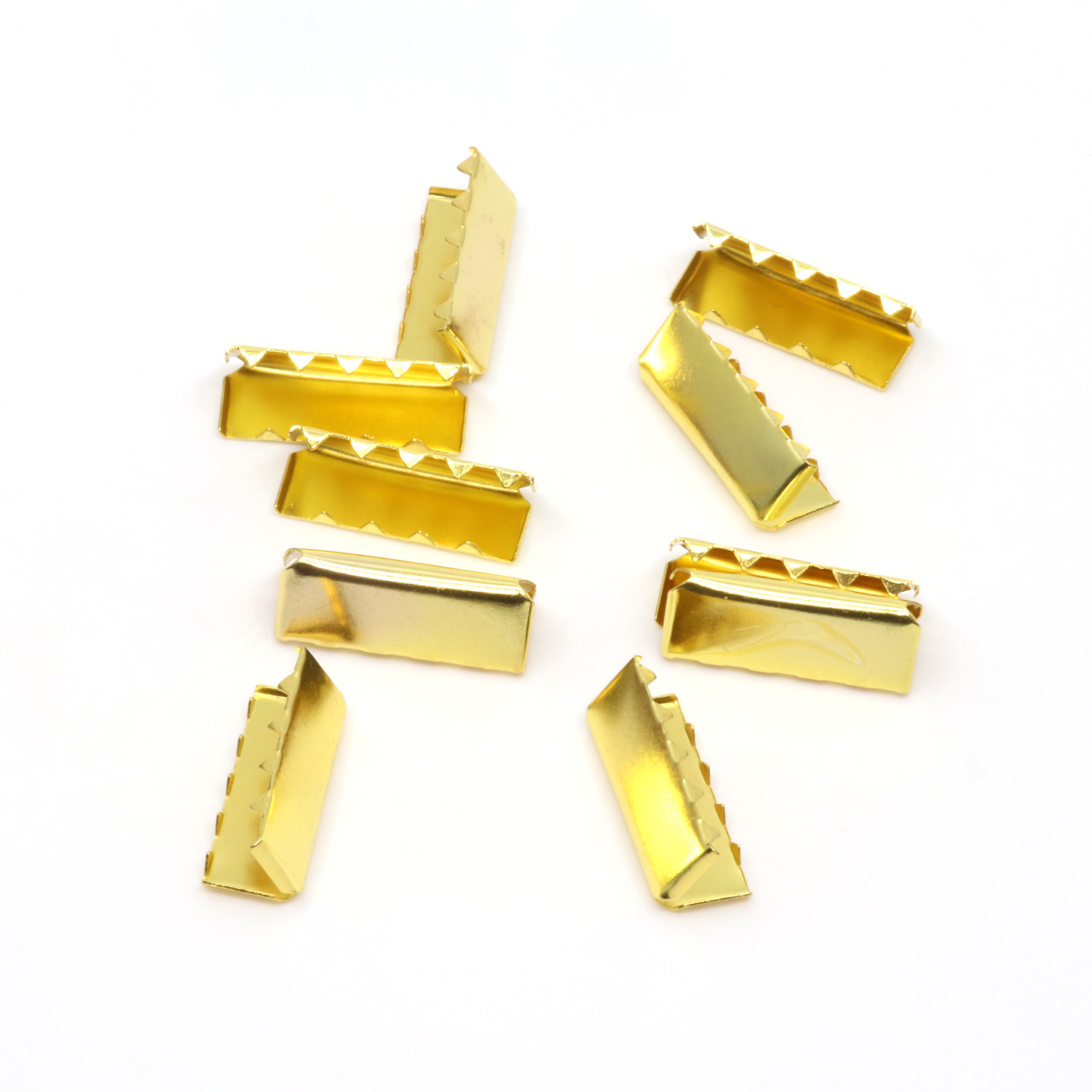 Embouts pour sangles dorés 25mm - 10 pièces-0 Embouts pour sangles dorés 25mm - 10 pièces-0