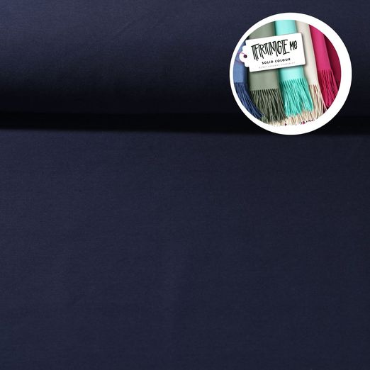 Albstoffe - Hamburger Liebe Fringe Me Cotton Navy Albstoffe - Hamburger Liebe Fringe Me Cotton Navy