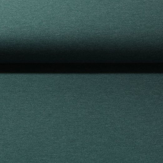 Sweat Bernd - Vert foncé Melange 110 - Gratté