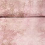 Sommersweat - French Terry Batik Rosa Schlingenstruktur