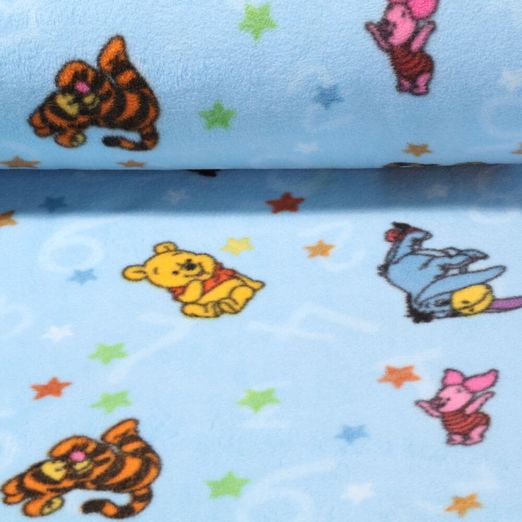 Fleece - Winnie Pooh Blau