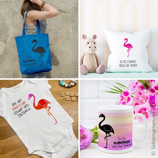 Plotterdatei - Flamingo - eBook