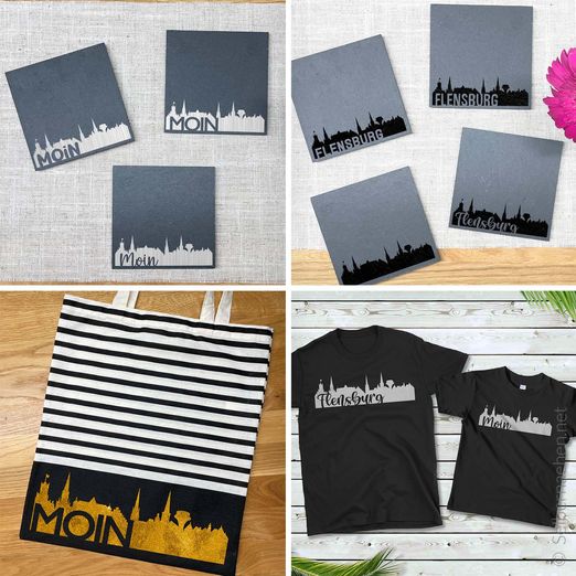 Plotterdatei - Moin Flensburg - eBook