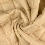 Vadderat jacktyg – beige rutor 65mm vadderat