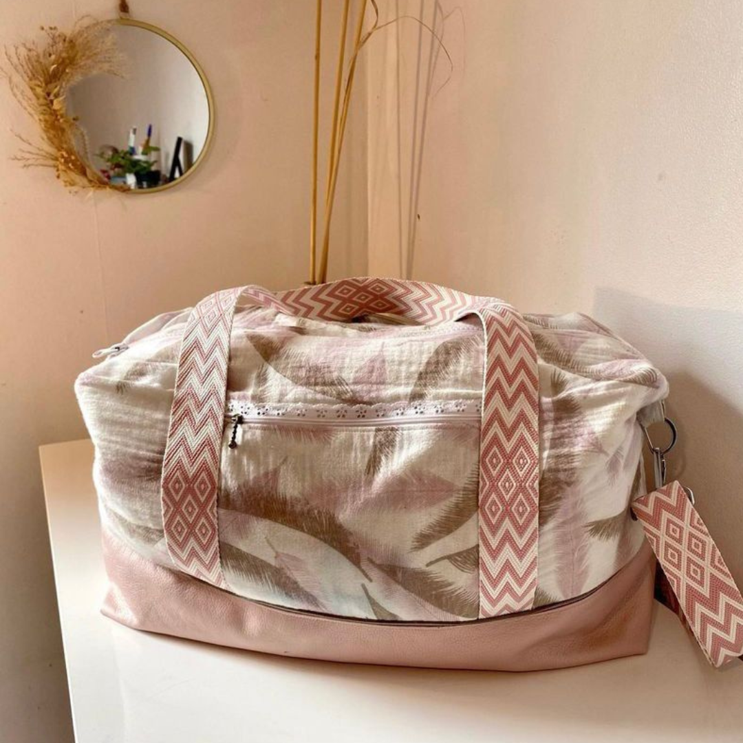 Bandoulière de sac réglable - Zigzag - Argenté-6 Bandoulière de sac réglable - Zigzag - Argenté-6
