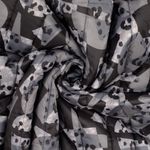 Gewatteerde jasstof – Grijs camouflage gewatteerd Gewatteerde jasstof – Grijs camouflage gewatteerd