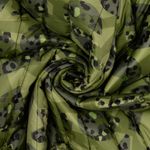 Gewatteerde doorgestikte jasstof - Camouflage groen gevoerd Gewatteerde doorgestikte jasstof - Camouflage groen gevoerd