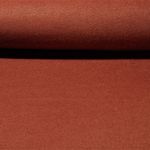 Jersey tricoté Ari - Rouge brique Double face