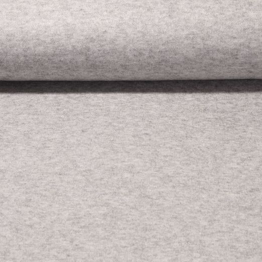 Jersey tricoté Ari - Gris clair mélange Double face