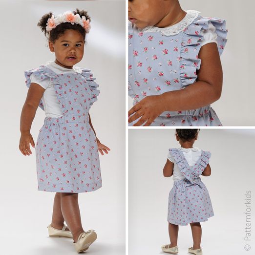 Latzkleid - LIVIA - Schnittmuster eBook