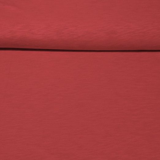 Jersey Sanetta - Slub Pourpre Teinté dans la masse