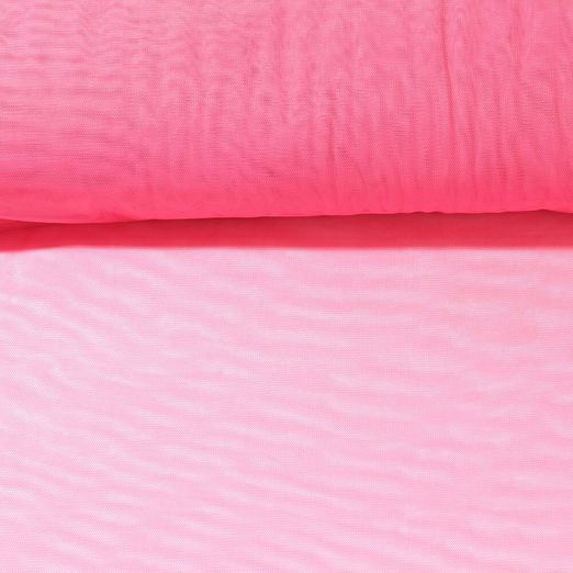 Tulle souple uni - Fuchsia