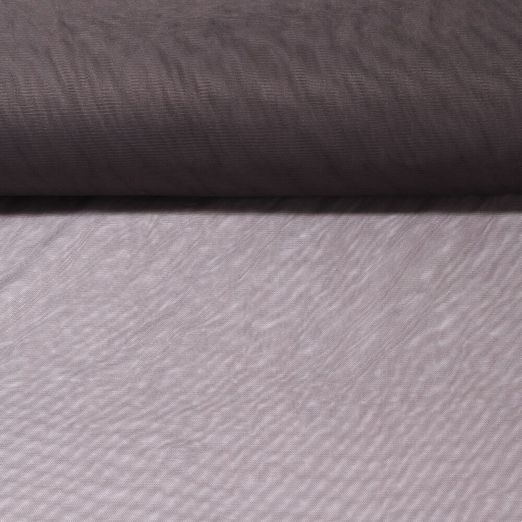 Tulle souple uni - Gris foncé