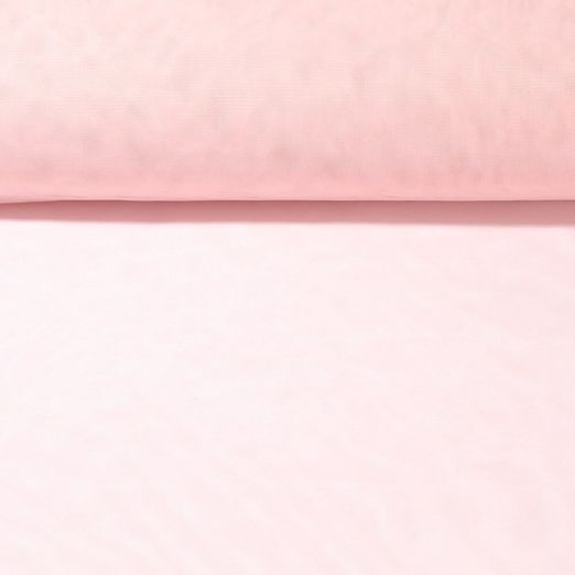 Tüll - Softtüll Uni Rose