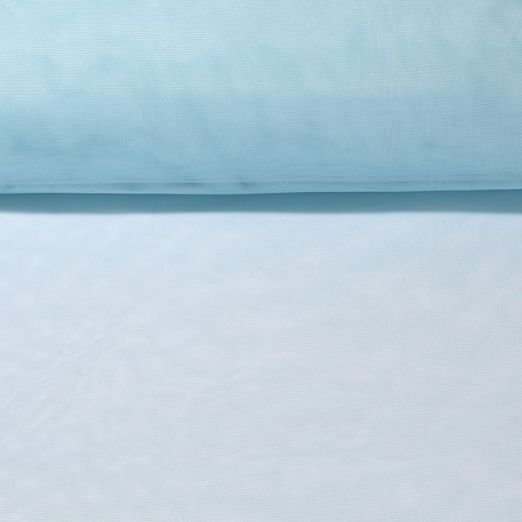 Tulle souple uni - Bleu clair